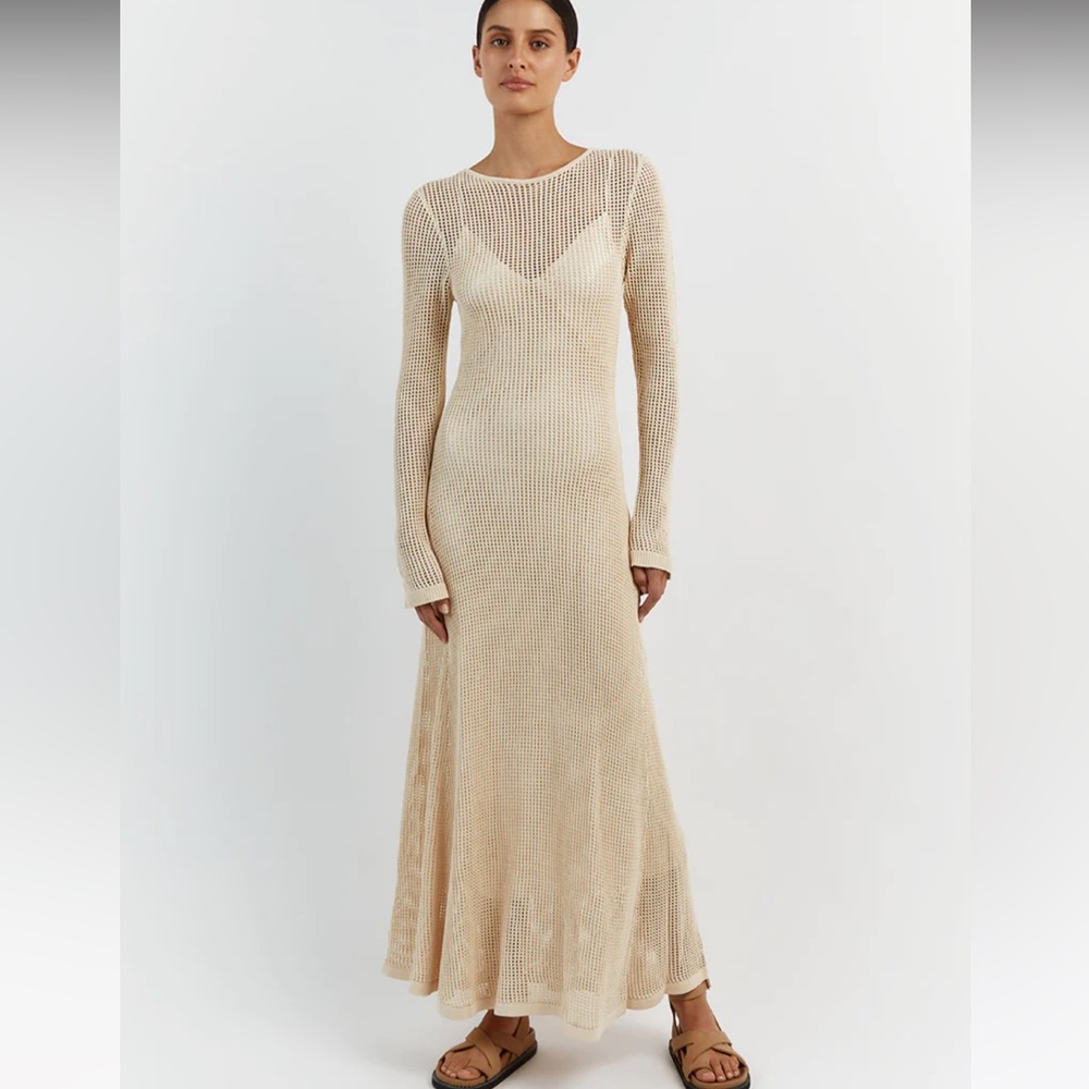 Dissh crochet maxi dress NEW